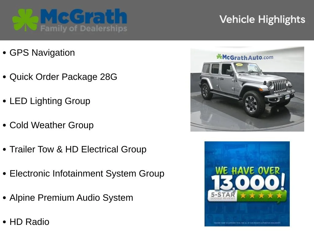 Used 2018 Silver Jeep Unlimited Sahara image 6
