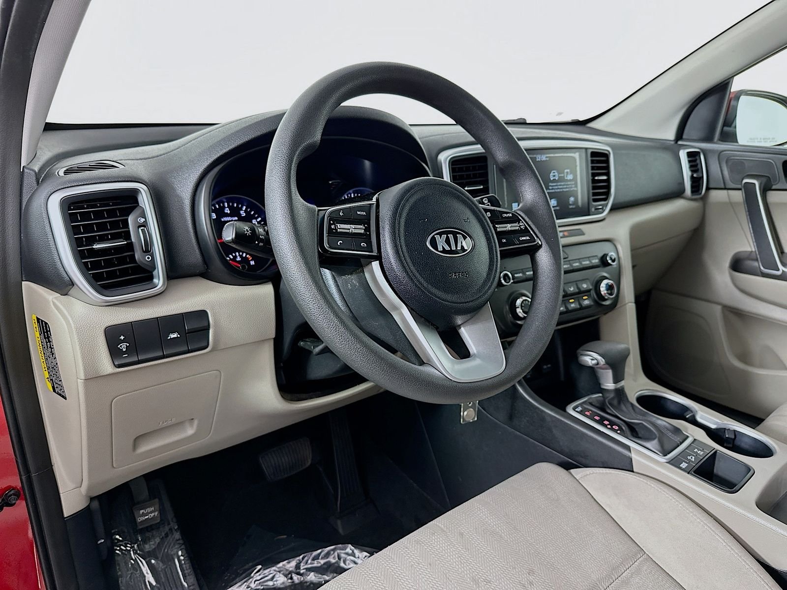 Used 2021 Hyper Red Kia LX image 9