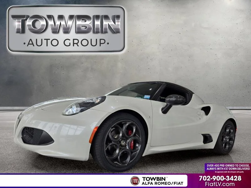 Used 2015 White Alfa Romeo 2DR CPE image 1