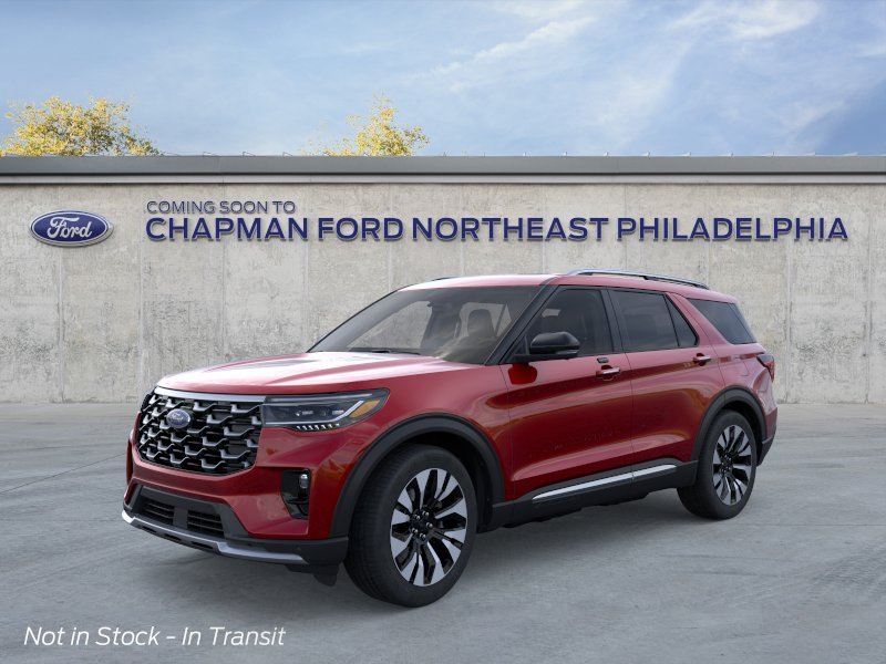 New 2026 Rapid Red Metallic Tinted Clearcoat Ford Platinum™ image 1