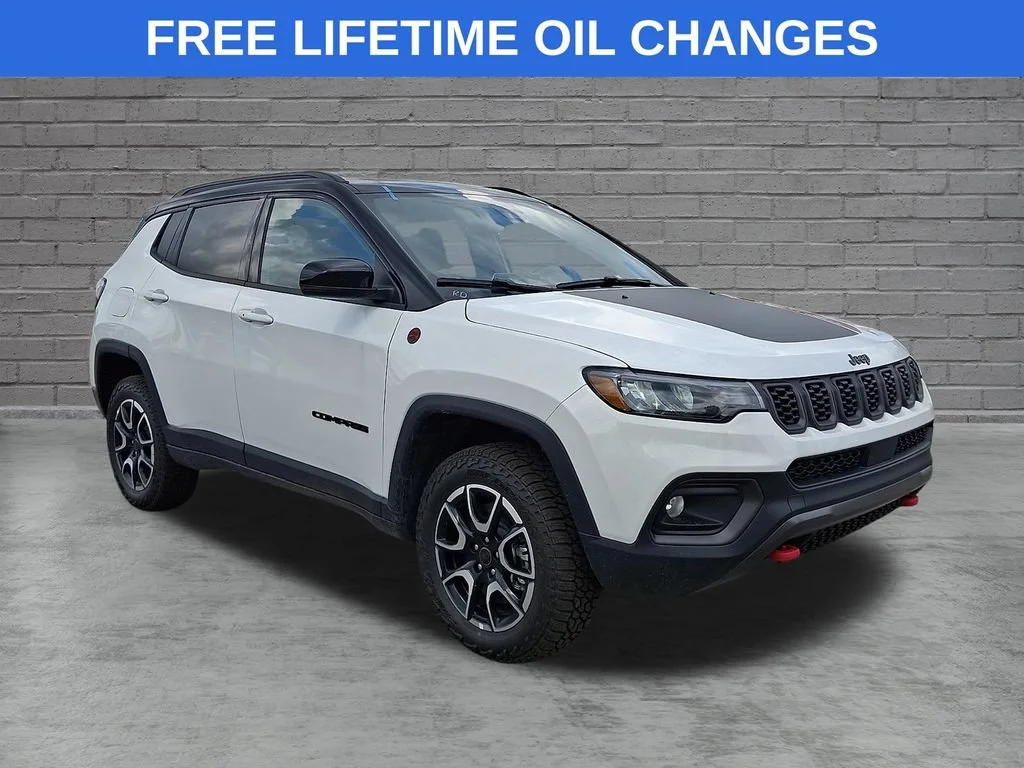New 2026 Bright White Clearcoat Jeep Trailhawk image 1