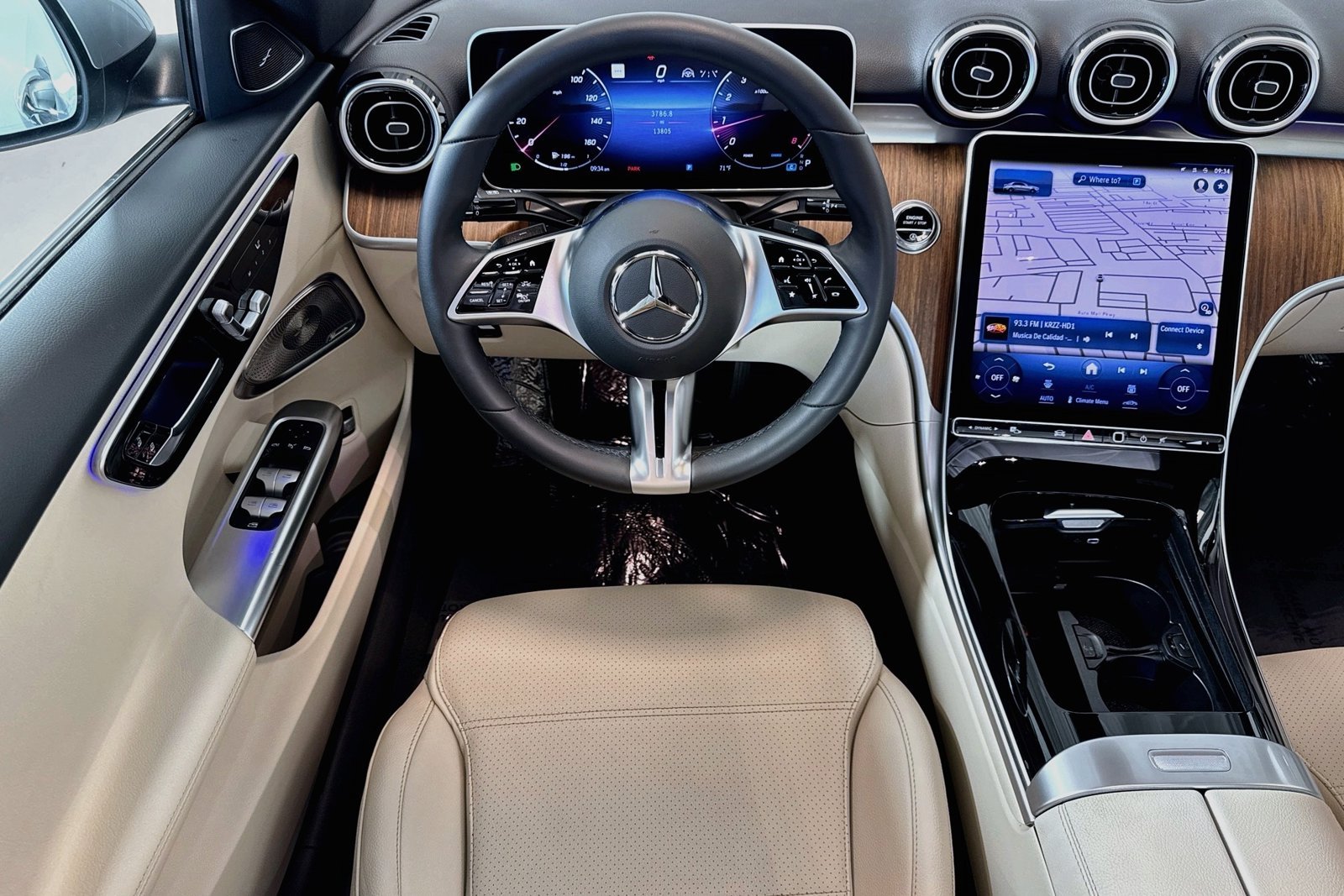 Certified Used 2024 Cirrus Silver Metallic Mercedes-Benz C 300 image 21