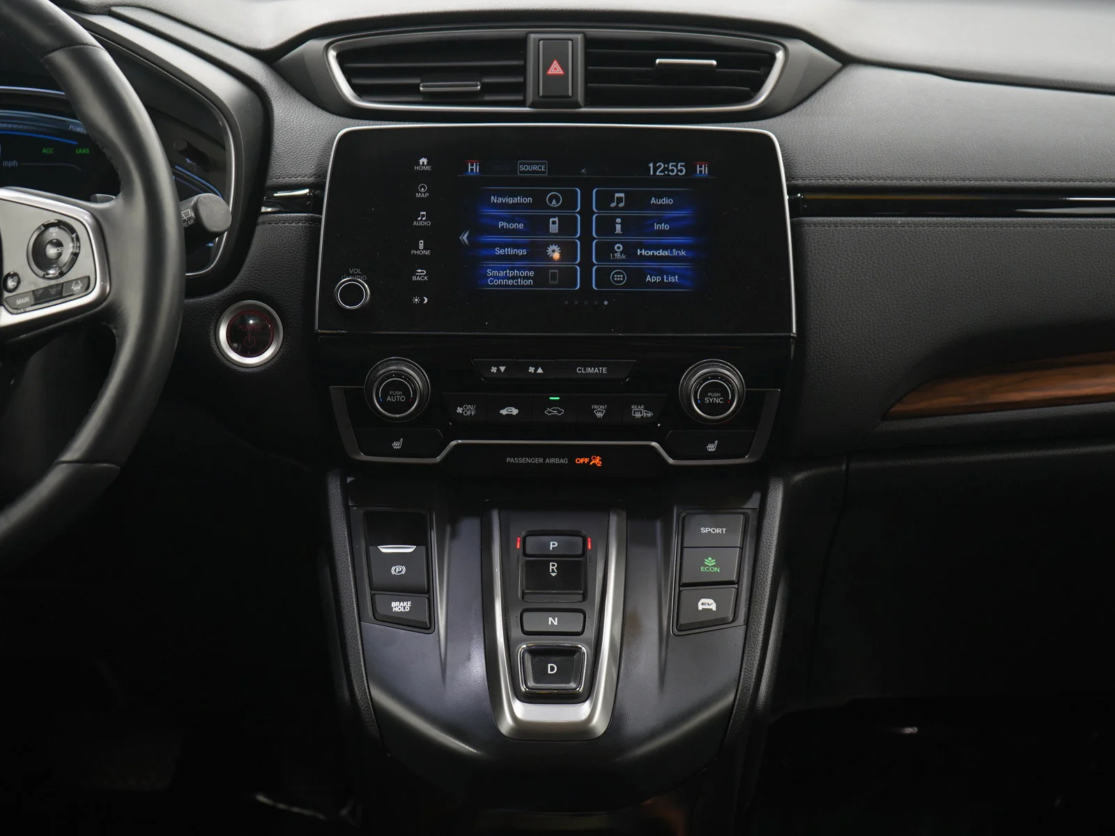 Used 2022 Black Honda 5D WAGON HYBRID TOURING image 17