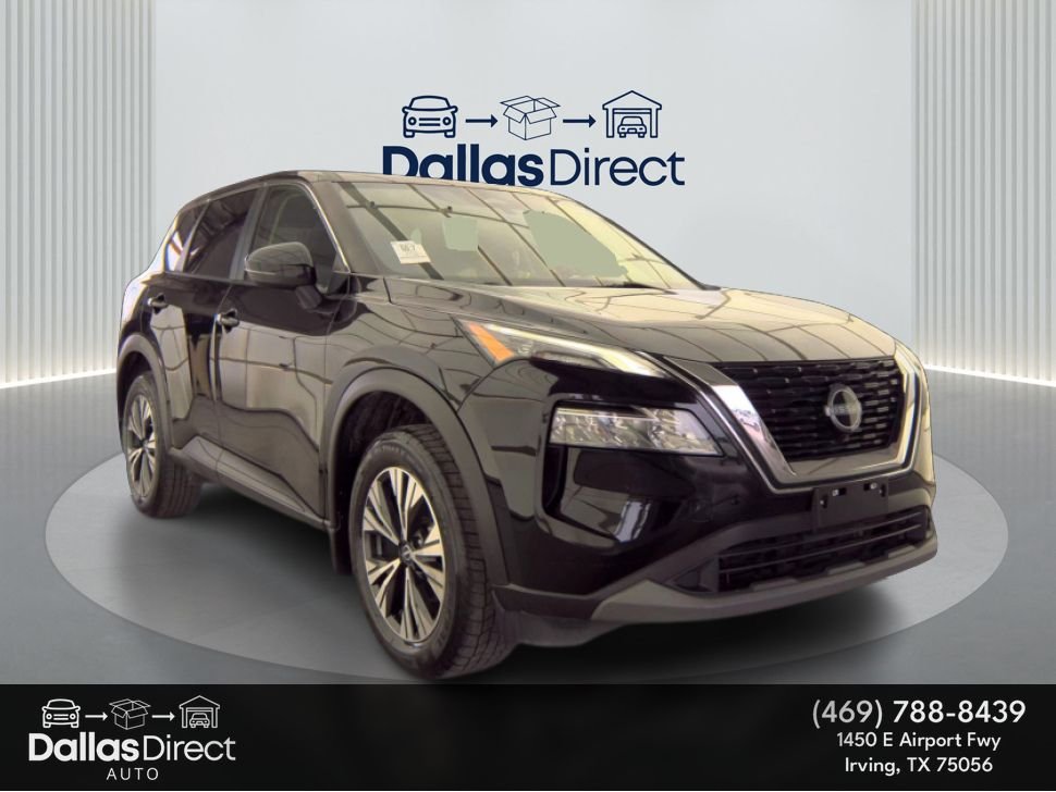 Used 2023 Super Black Nissan SV image 2