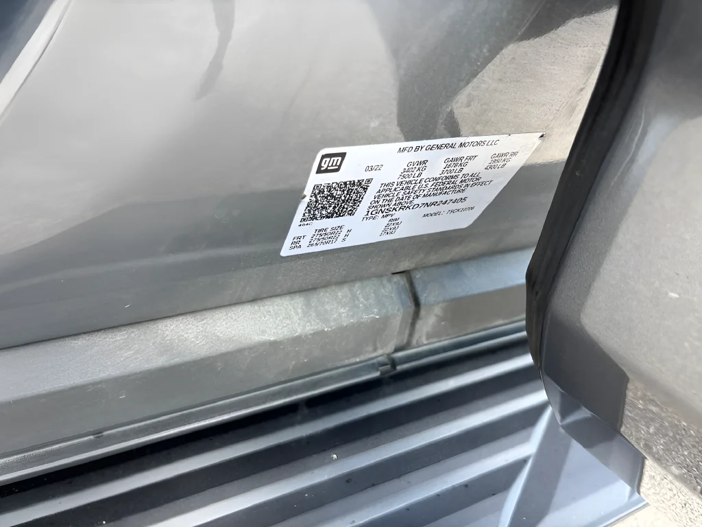 Used 2022 Steel Metallic Chevrolet RST image 54