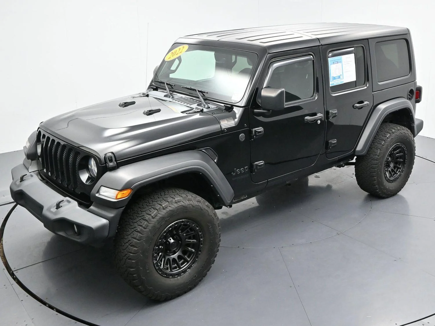 Used 2022 Black Clearcoat Jeep Unlimited Sport S image 30