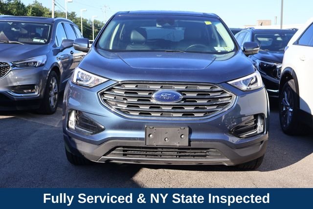 Used 2019 Blue Ford SEL image 2