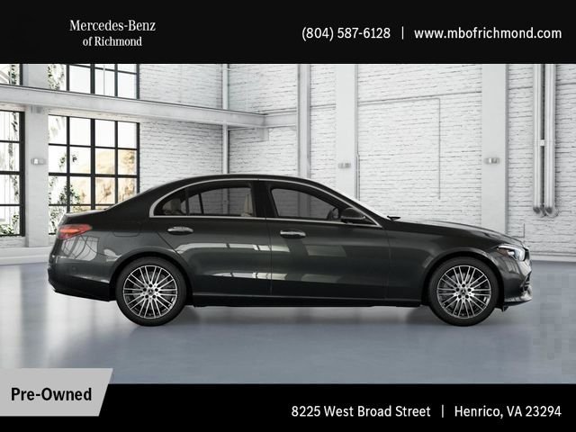 Certified Used 2026 Gray Mercedes-Benz C 300 image 2