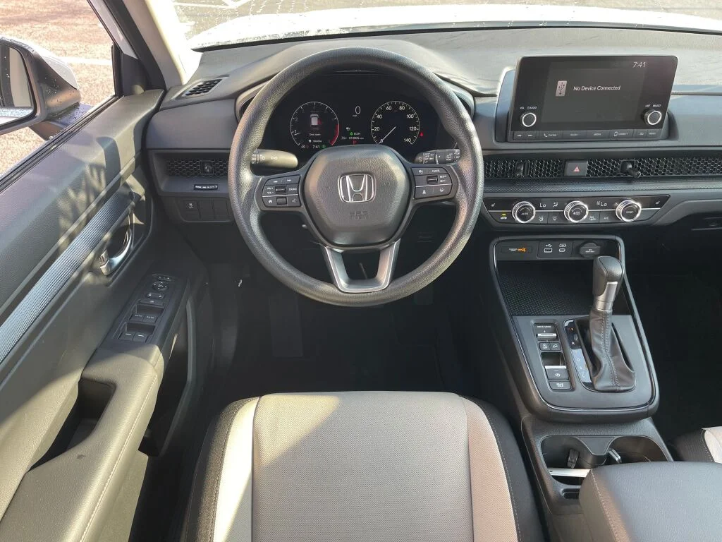 Used 2024 Platinum White Pearl Honda EX image 2