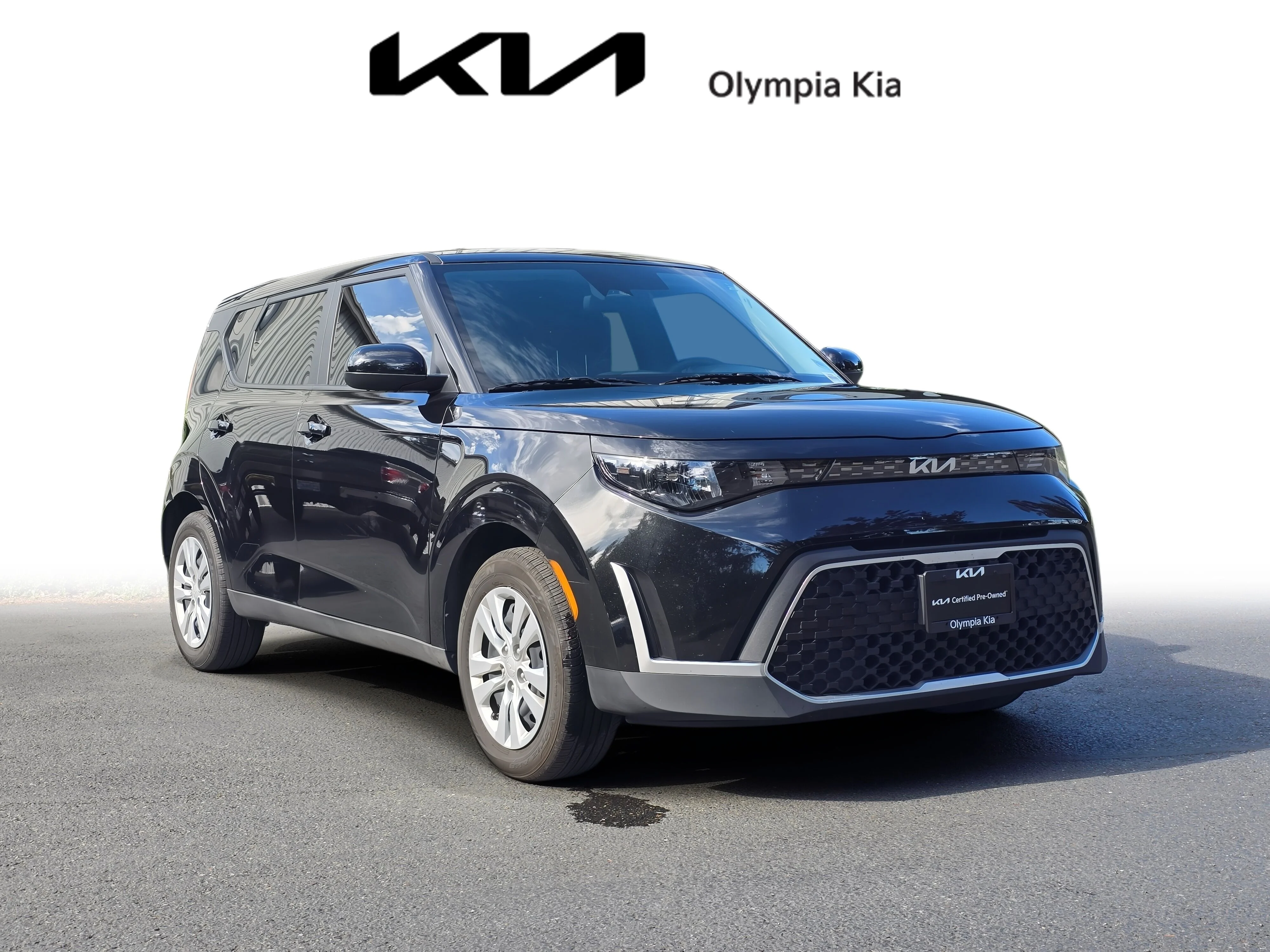 Certified Used 2025 Black Kia LX image 1