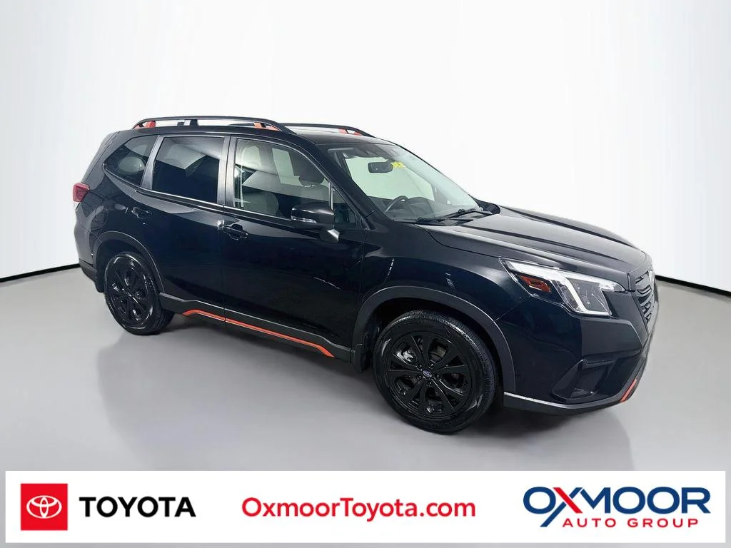 Used 2023 Crystal Black Silica Subaru Sport image 1