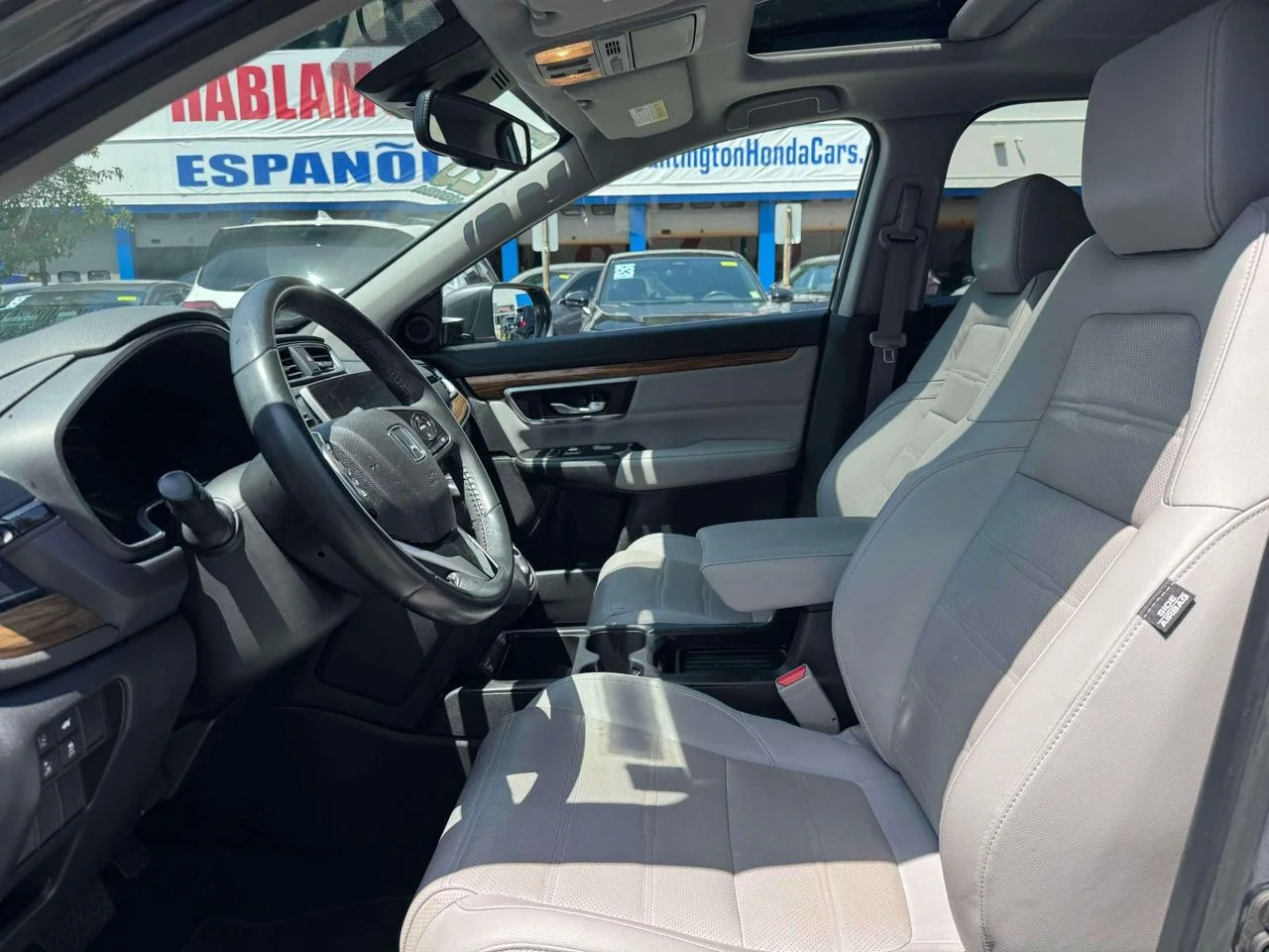 Used 2020 Modern Steel Metallic Honda AWD EX-L image 18