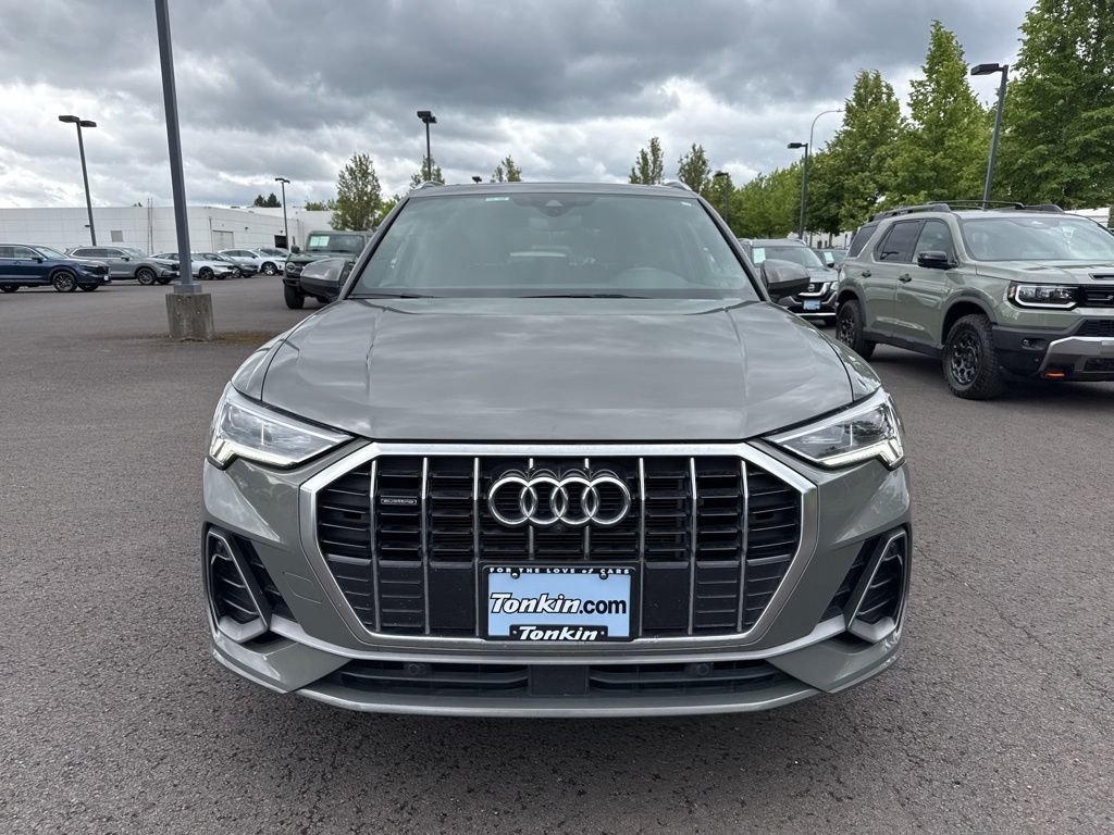 Used 2023 Chronos Gray Metallic Audi Premium Plus image 2