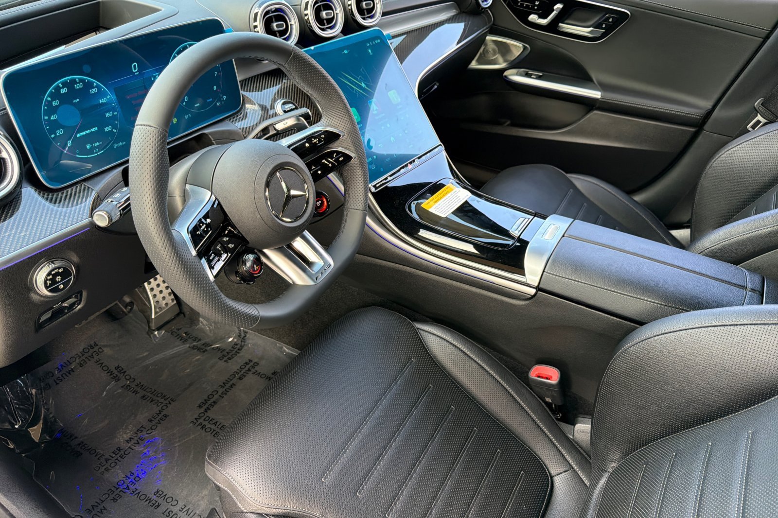 New 2026 Polar White Mercedes-Benz C 43 AMG® image 11