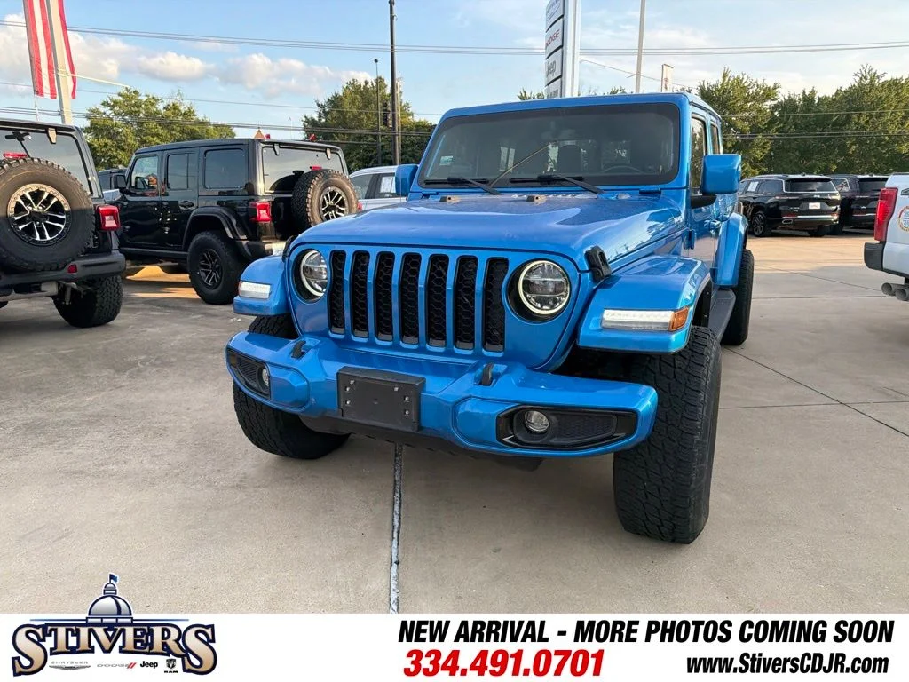 Used 2022 Blue Jeep Overland image 4