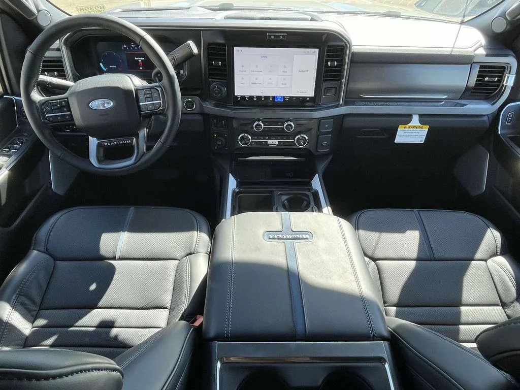 New 2026 Glacier Gray Metallic Tri-Coat Ford F-250® Platinum® image 11