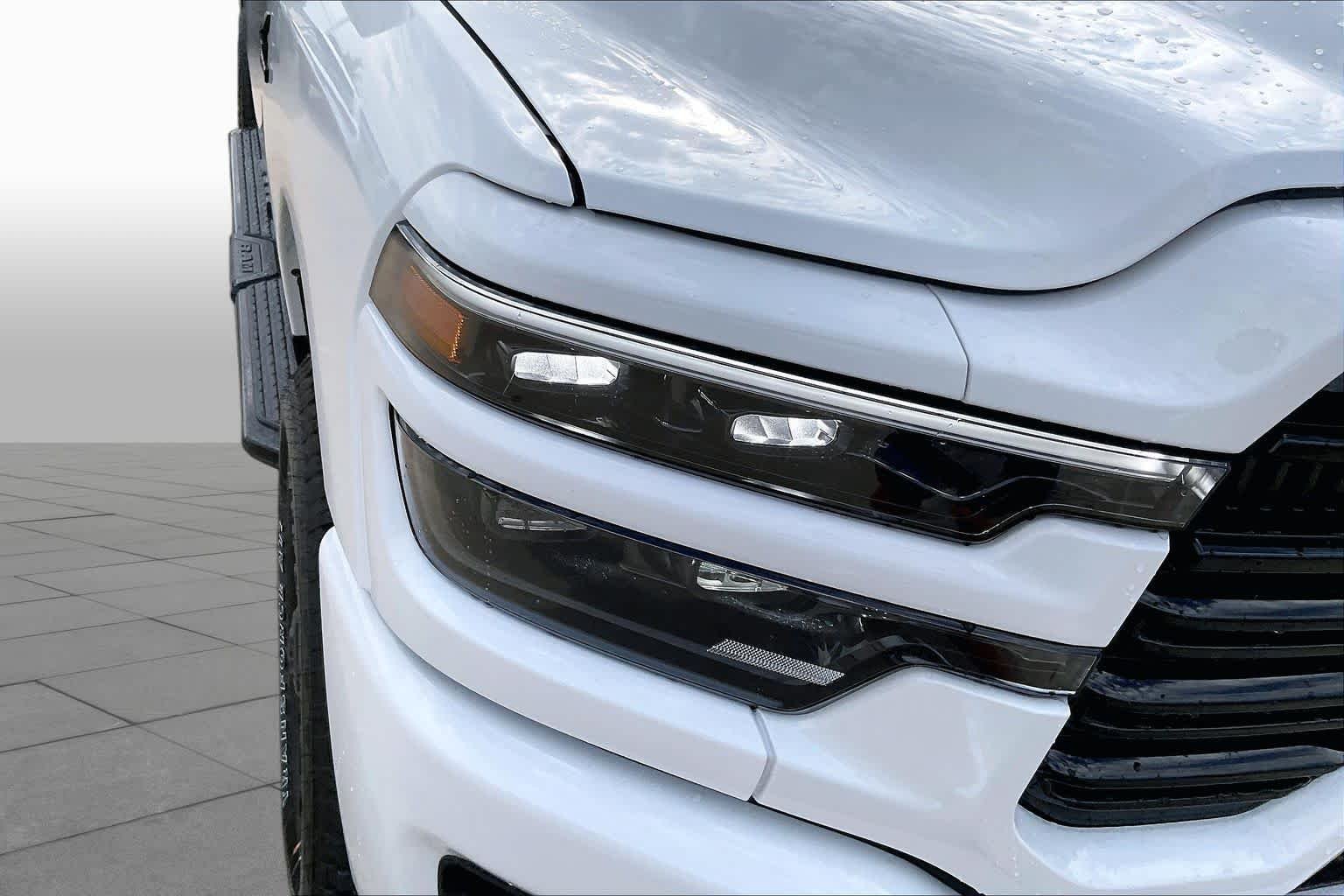 New 2027 Bright White Clear-Coat Exterior Paint RAM Laramie image 13