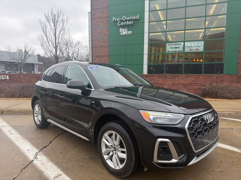 Used 2023 Black Audi 45 S line Premium image 3
