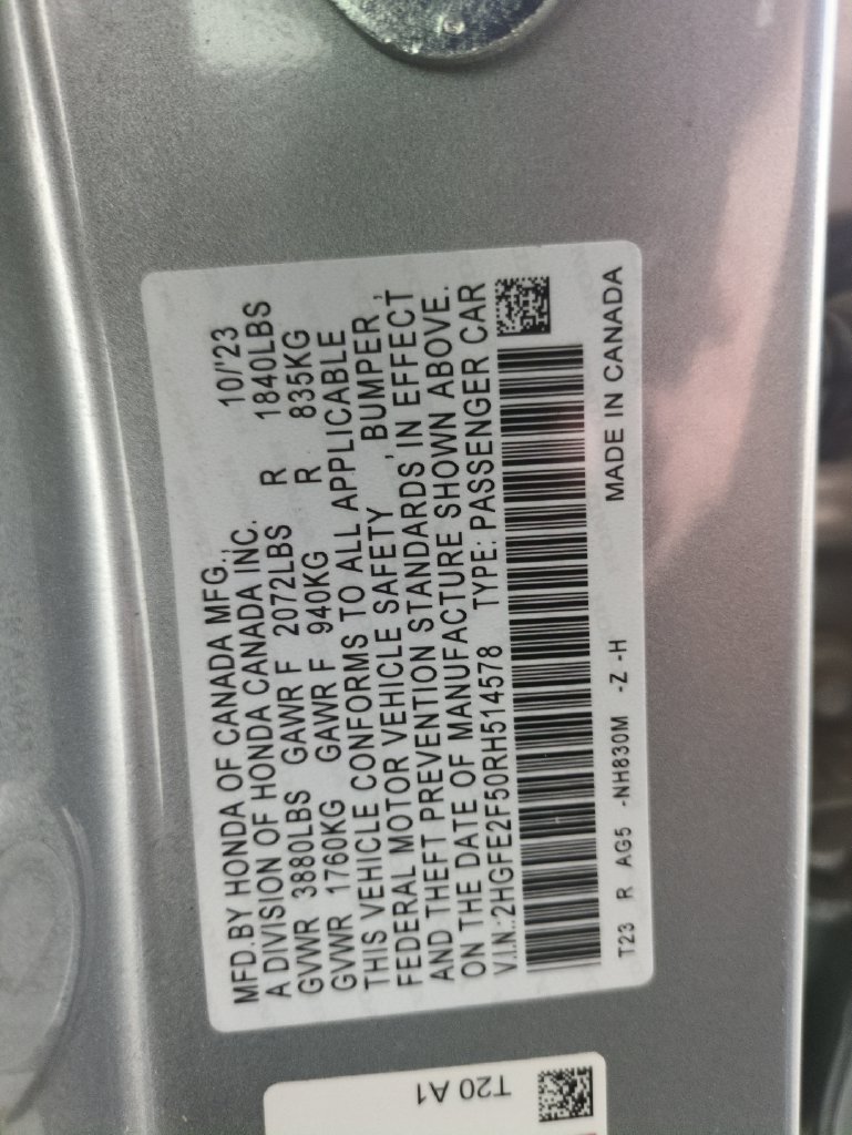 2024 Honda Civic Sport - Photo 31