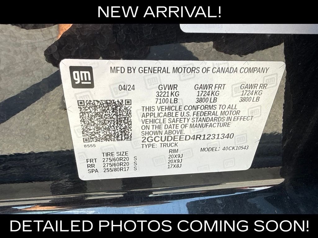 Used 2024 Black Chevrolet RST image 10