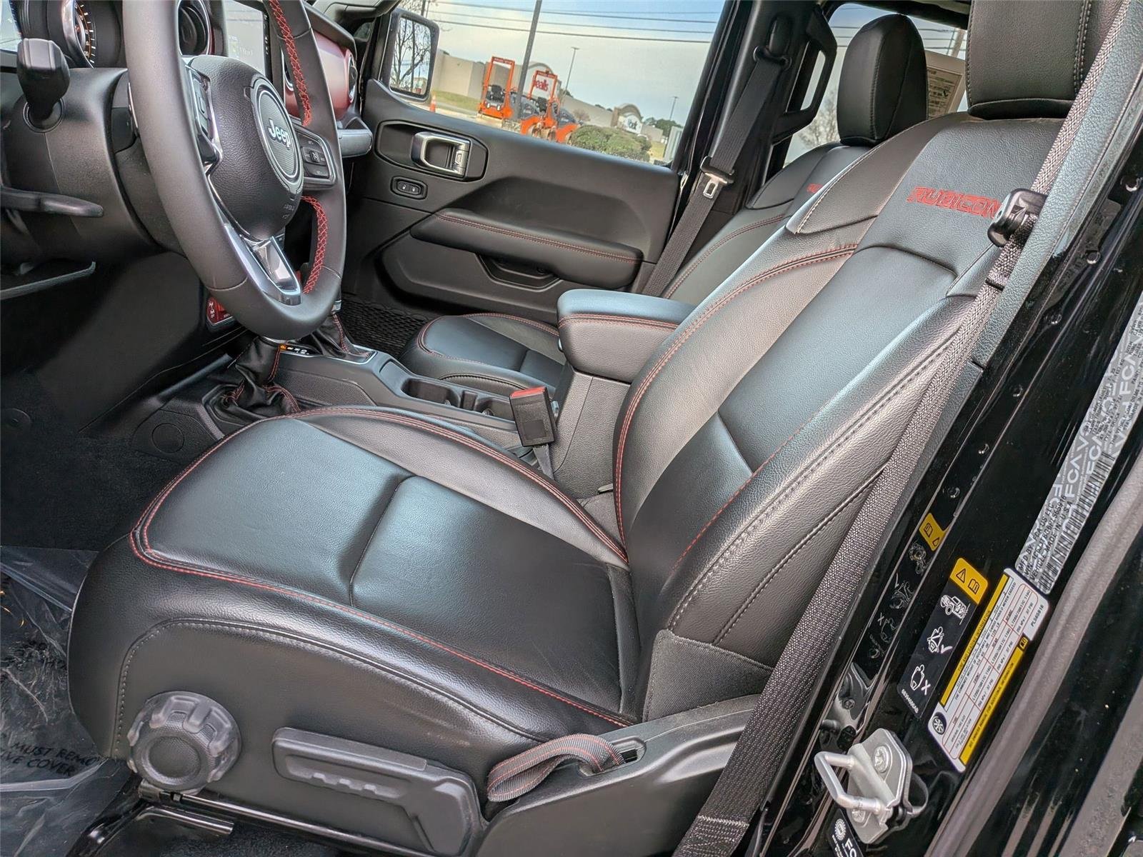 Used 2023 Black Clearcoat Jeep Rubicon image 14