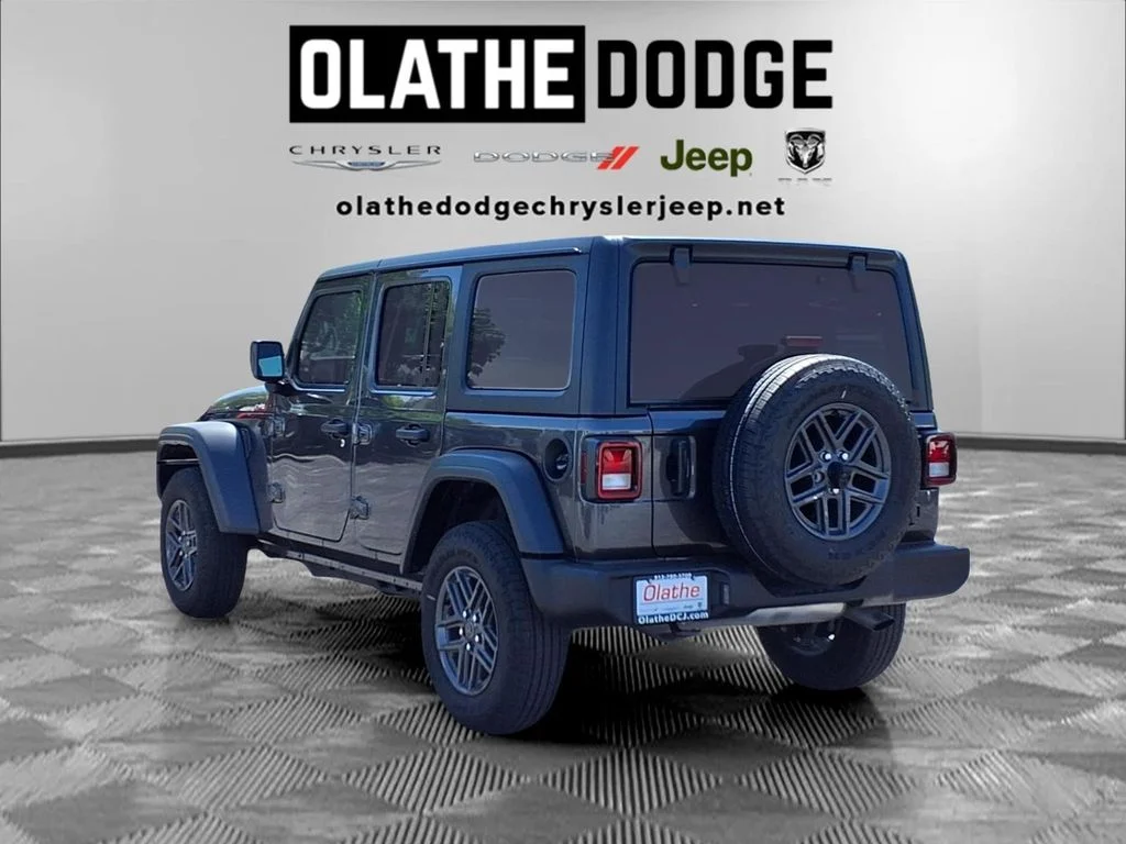 Certified Used 2025 Gray Jeep Sport S image 3
