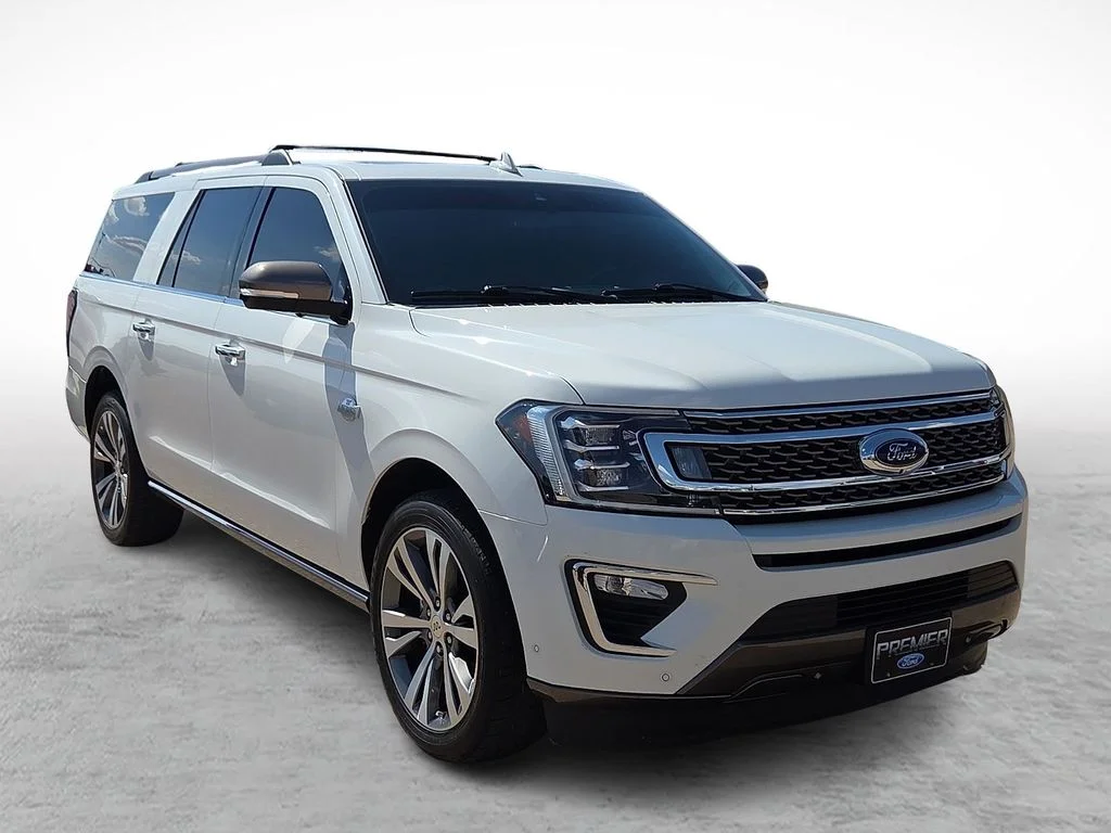 Used 2020 White Ford King Ranch image 1