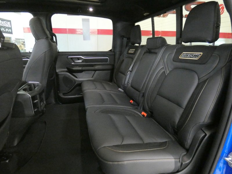 New 2026 Hydro Blue Pearl-Coat Exterior Paint RAM Supercharged DC650 Crew Cab 5