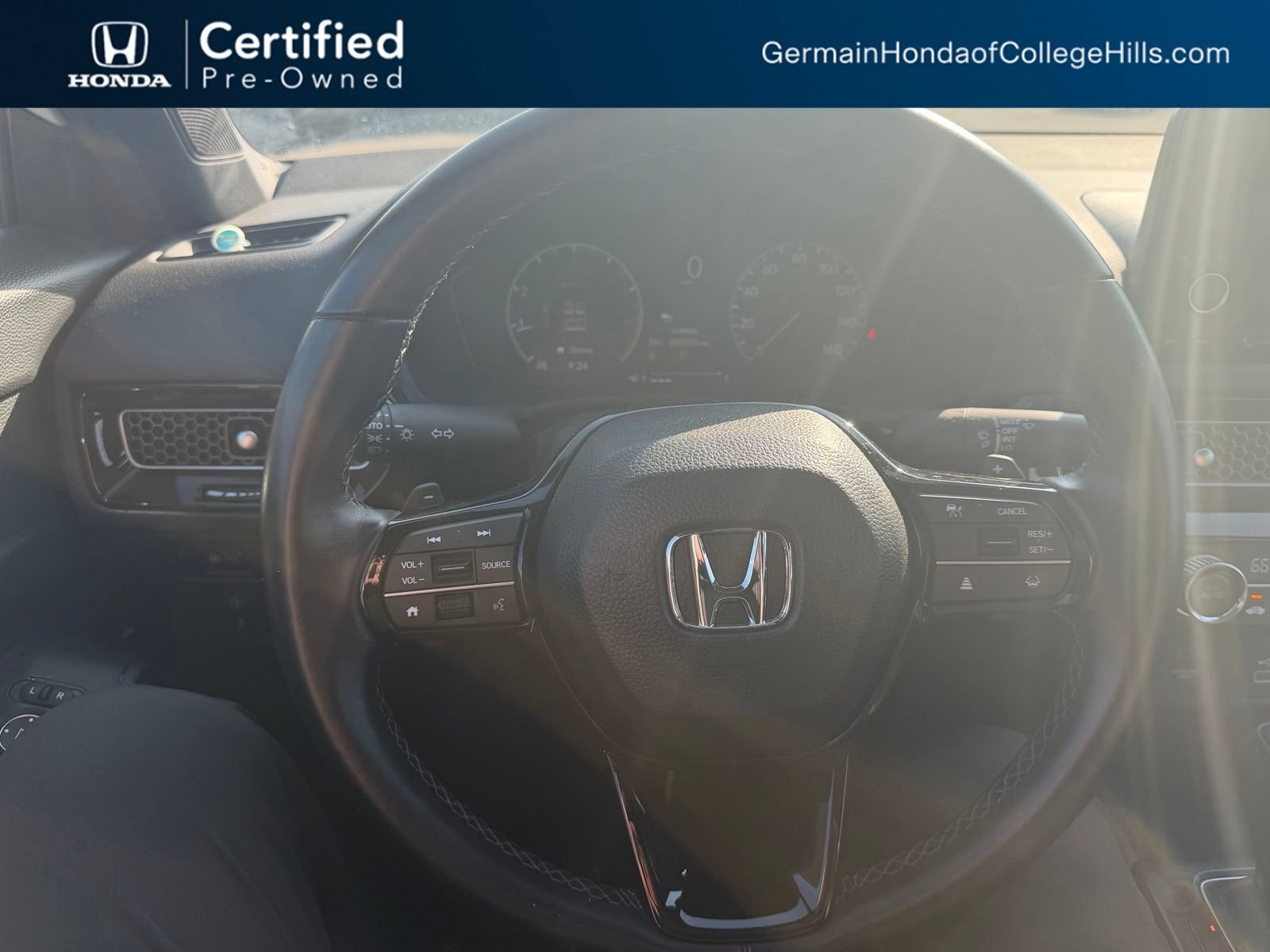 Certified Used 2024 Platinum White Pearl Honda 2.0L 4D SPORT image 43