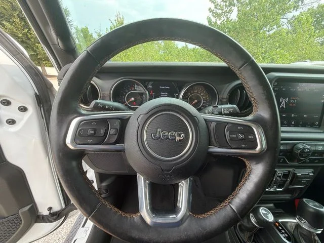 Used 2021 White Jeep Unlimited Sahara High Altitude image 27