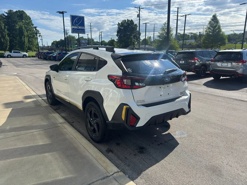 Used 2024 Crystal White Pearl Subaru Sport image 5