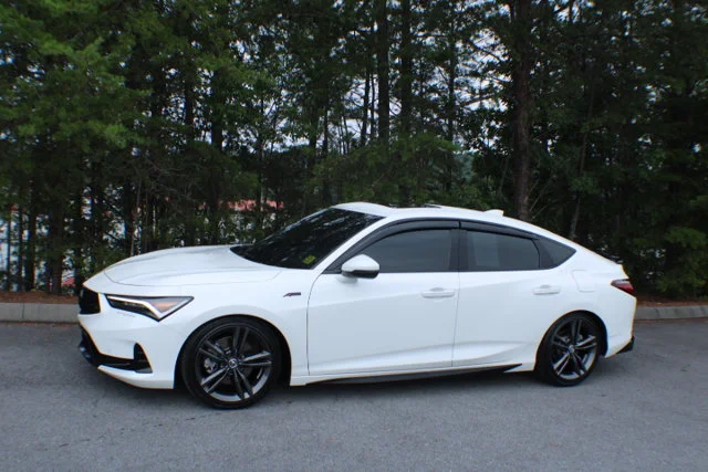 Used 2025 Platinum White Pearl Acura w/A-Spec Technology Package image 4