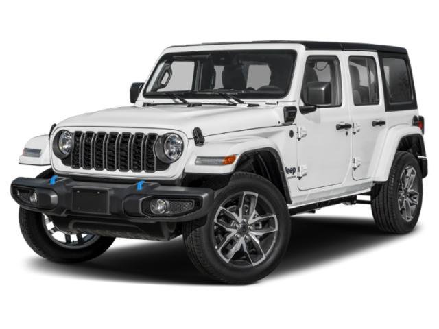 Used 2024 Black Clearcoat Jeep Sahara 4xe image 1
