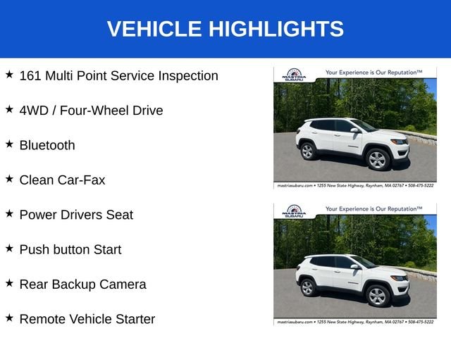 Used 2020 White Clearcoat Jeep Latitude image 3