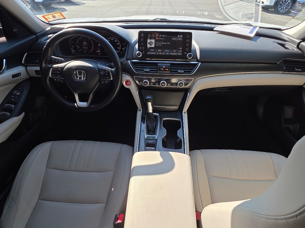 Certified Used 2021 White Honda EX-L image 2