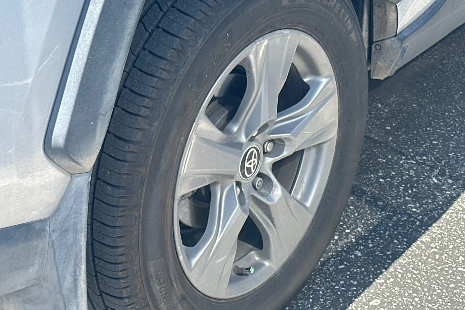 Used 2024 Silver Toyota XLE image 4
