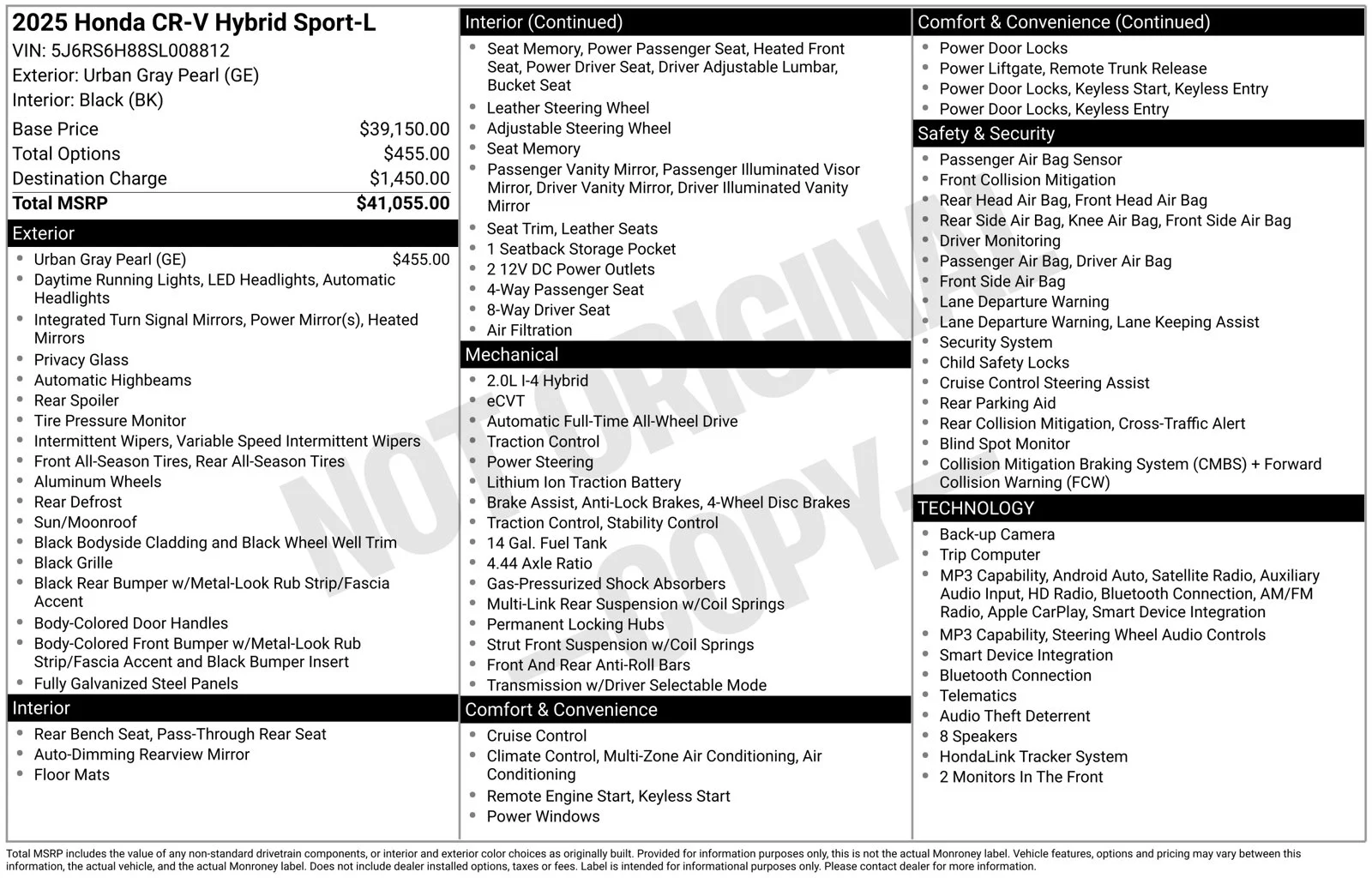 Used 2025  Honda Sport-L image 2