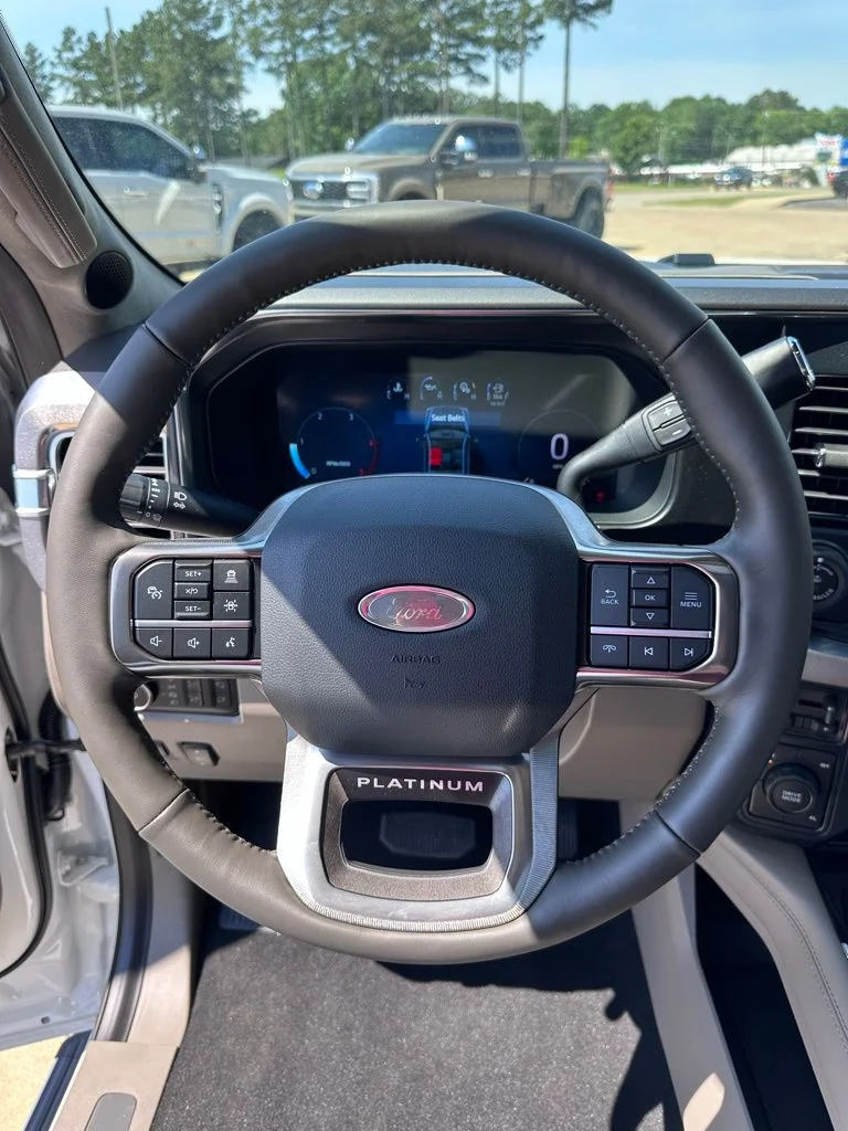 New 2026 Star White Metallic Tri-Coat Ford F-350® Platinum® image 16