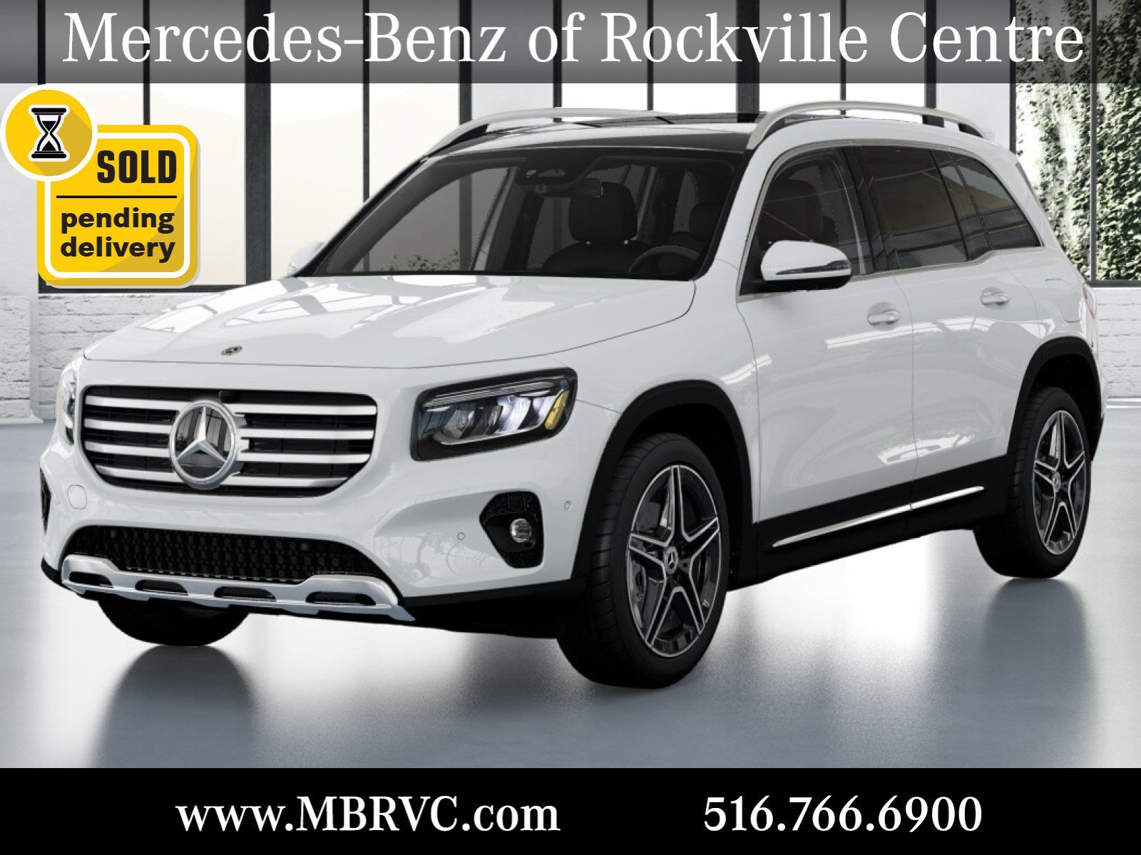 New 2026 Polar White Mercedes-Benz GLB 250 4MATIC® SUV image 1