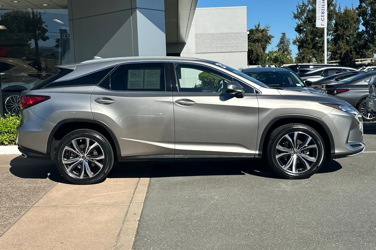Used 2021 Silver Lexus 350 image 3