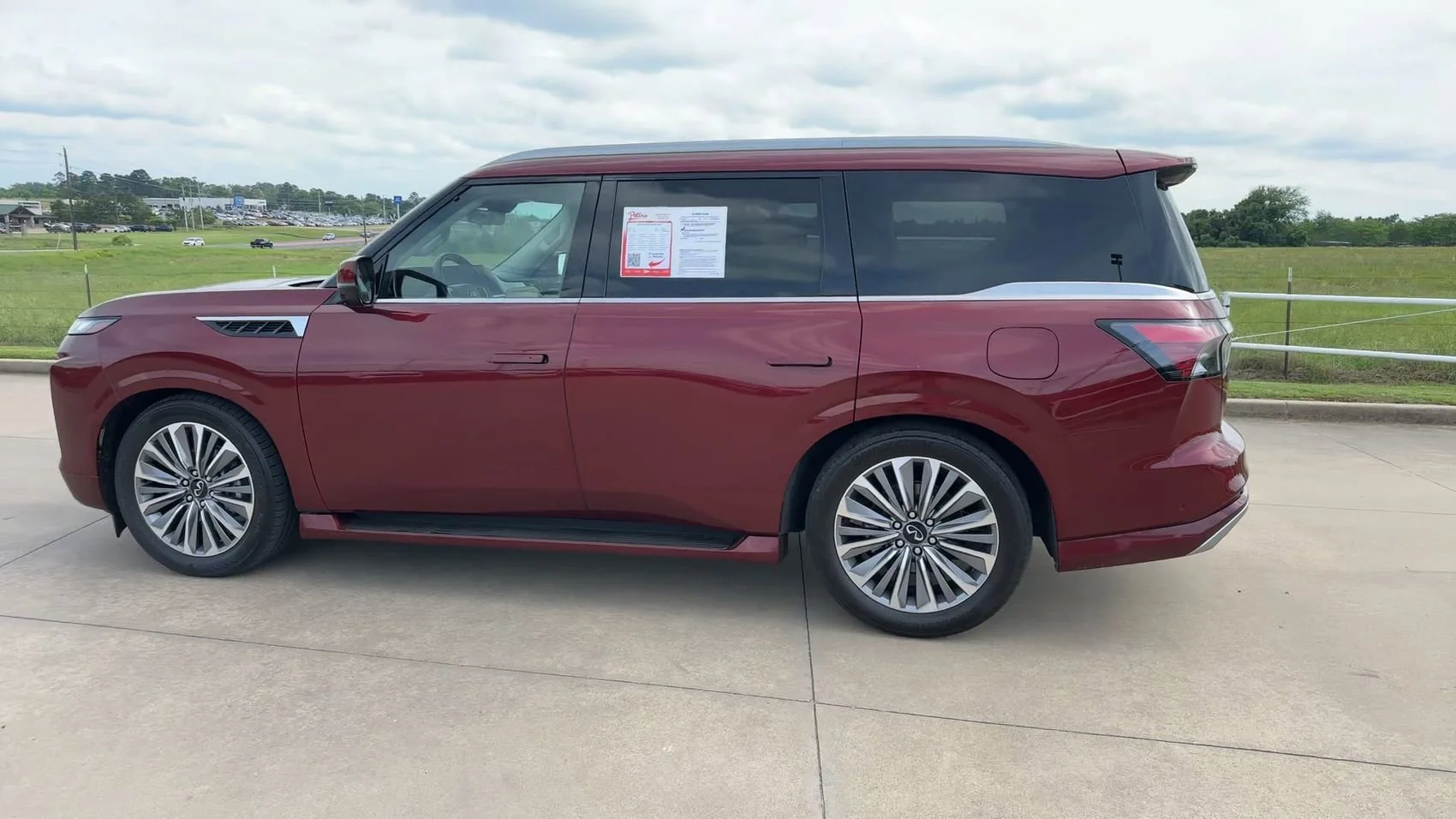 Used 2025 Coulis Red INFINITI SENSORY image 6