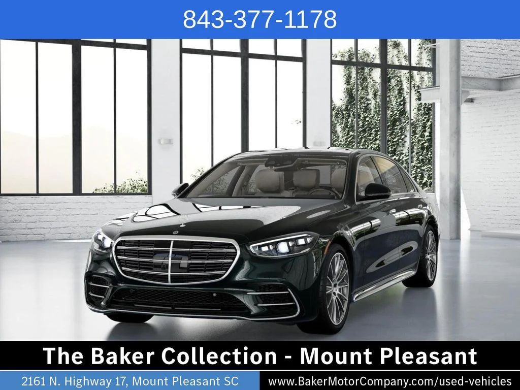 Certified Used 2026 Emerald Green Metallic Mercedes-Benz S 500 image 41