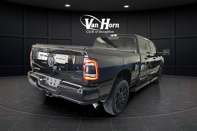 Used 2024 Diamond Black Crystal Pearlcoat Ram Laramie image 7