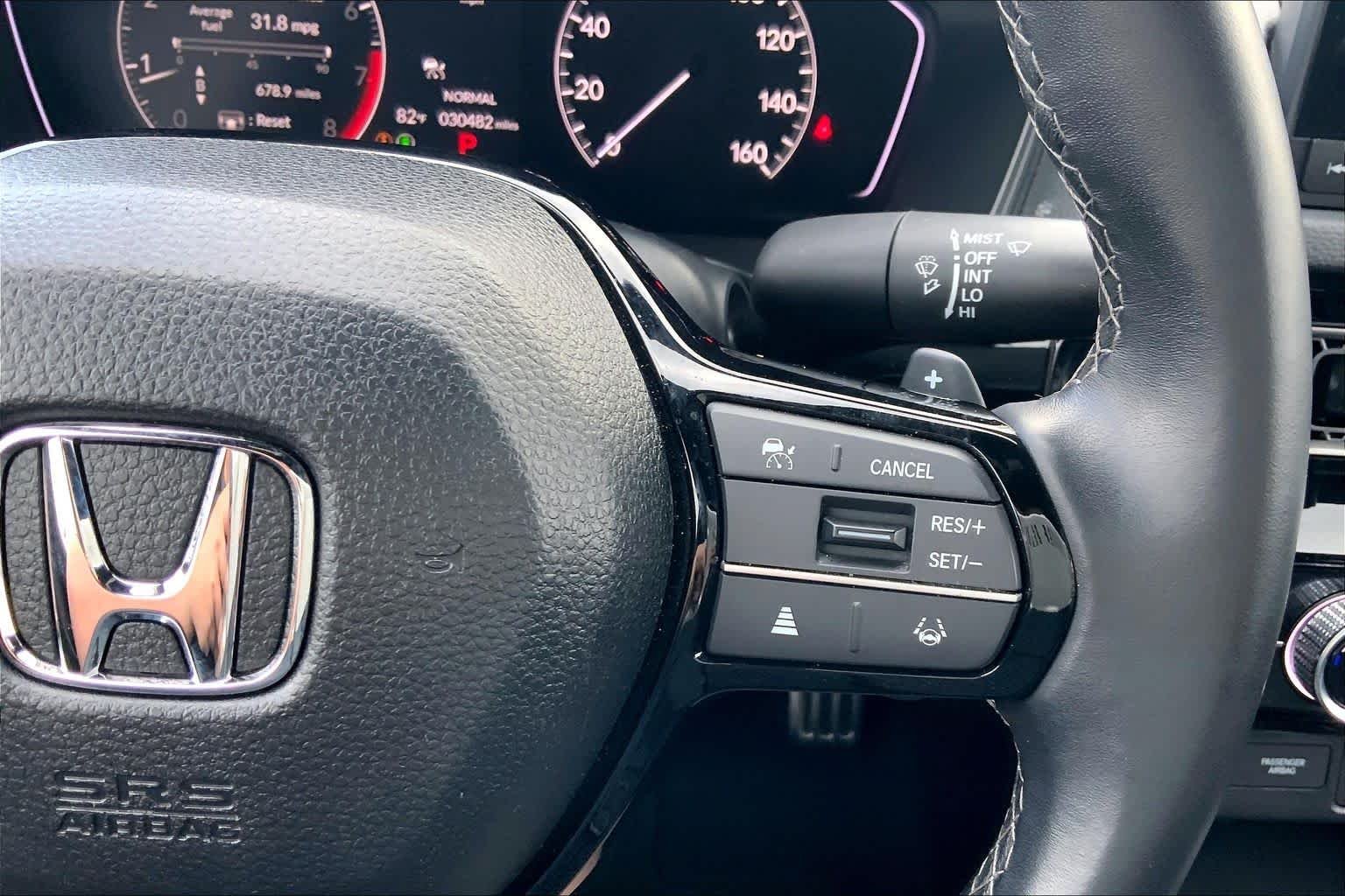 Used 2025 Solar Silver Metallic Honda Sport image 24