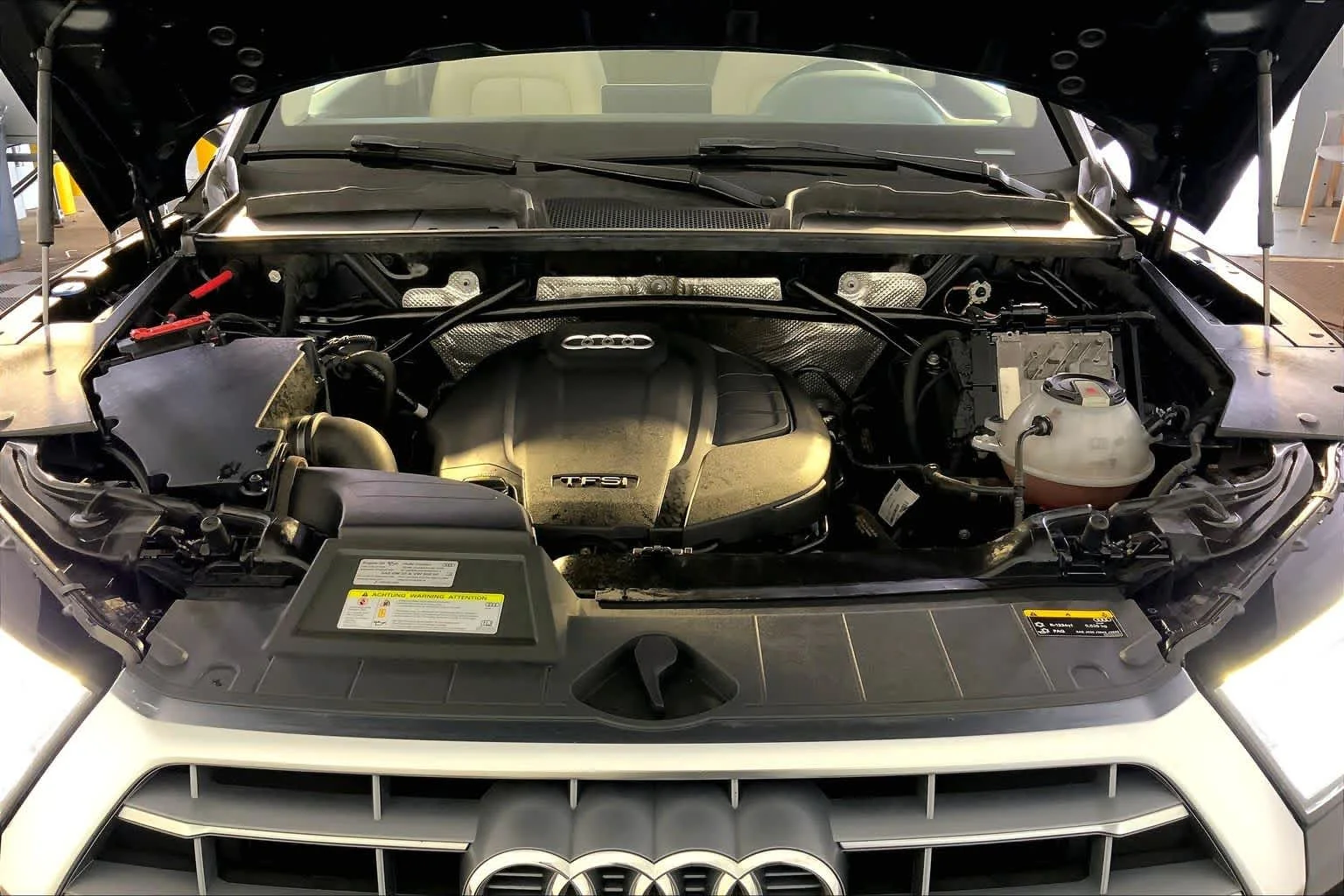 Used 2020 Moonlight Blue Metallic Audi Premium Plus image 30