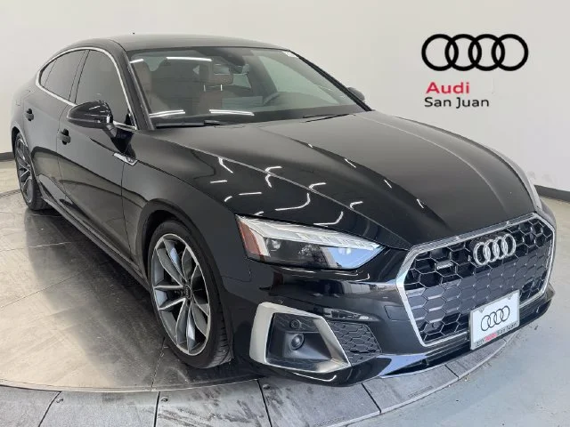 Certified Used 2024 Black Audi 45 S line Premium image 1