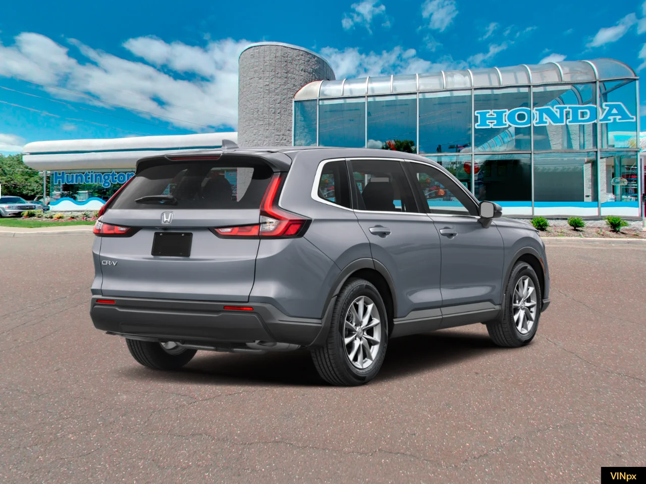 New 2026 Urban Gray Pearl Honda EX AWD image 2