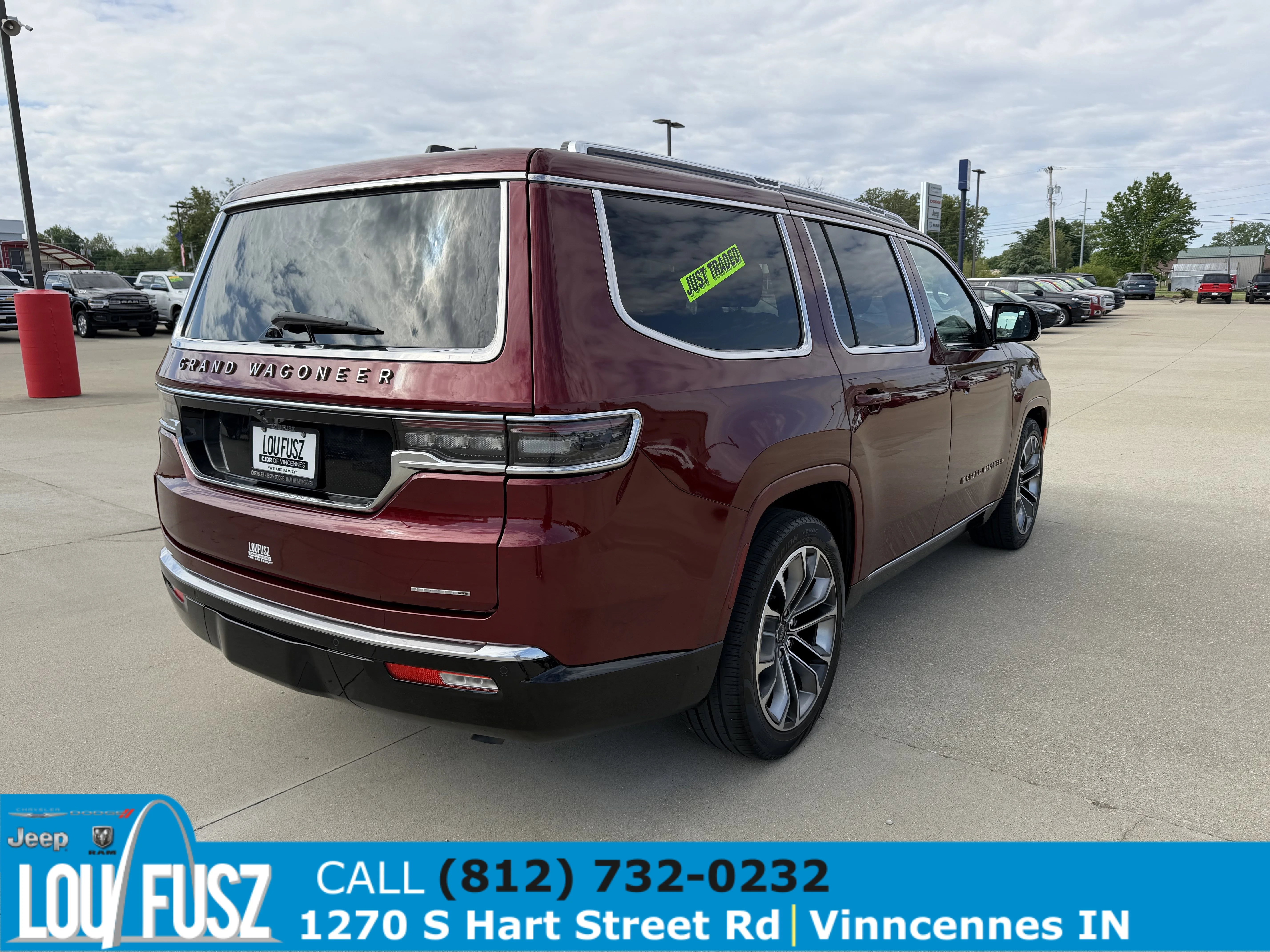 Used 2024 Velvet Red Pearlcoat Jeep Series III image 7