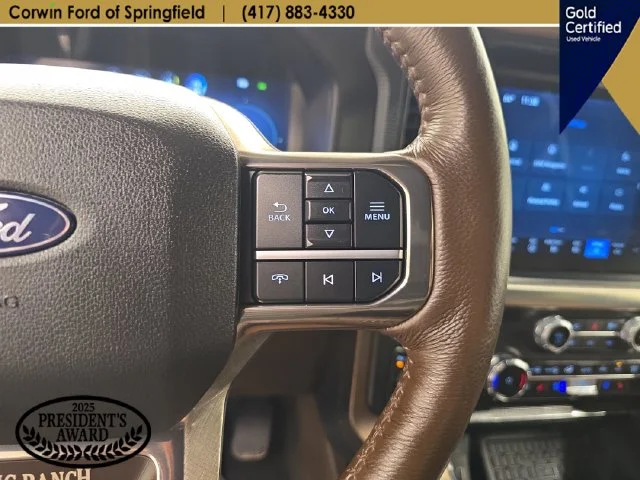 Certified Used 2025 Antimatter Blue Metallic Ford King Ranch image 39