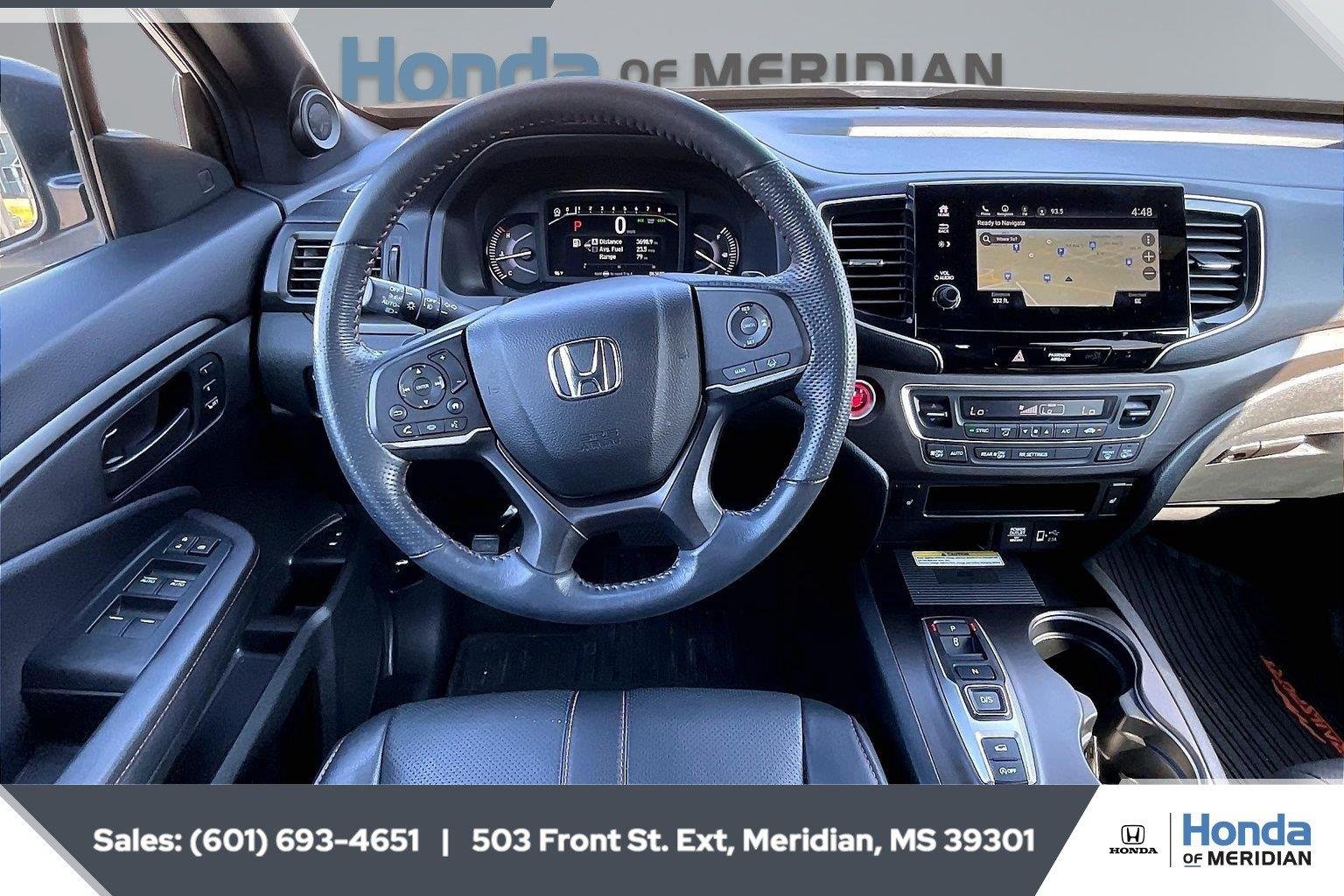 Used 2023 Crystal Black Pearl Honda TrailSport image 5